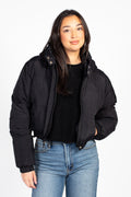 Zara Hooded Puffer Jacket