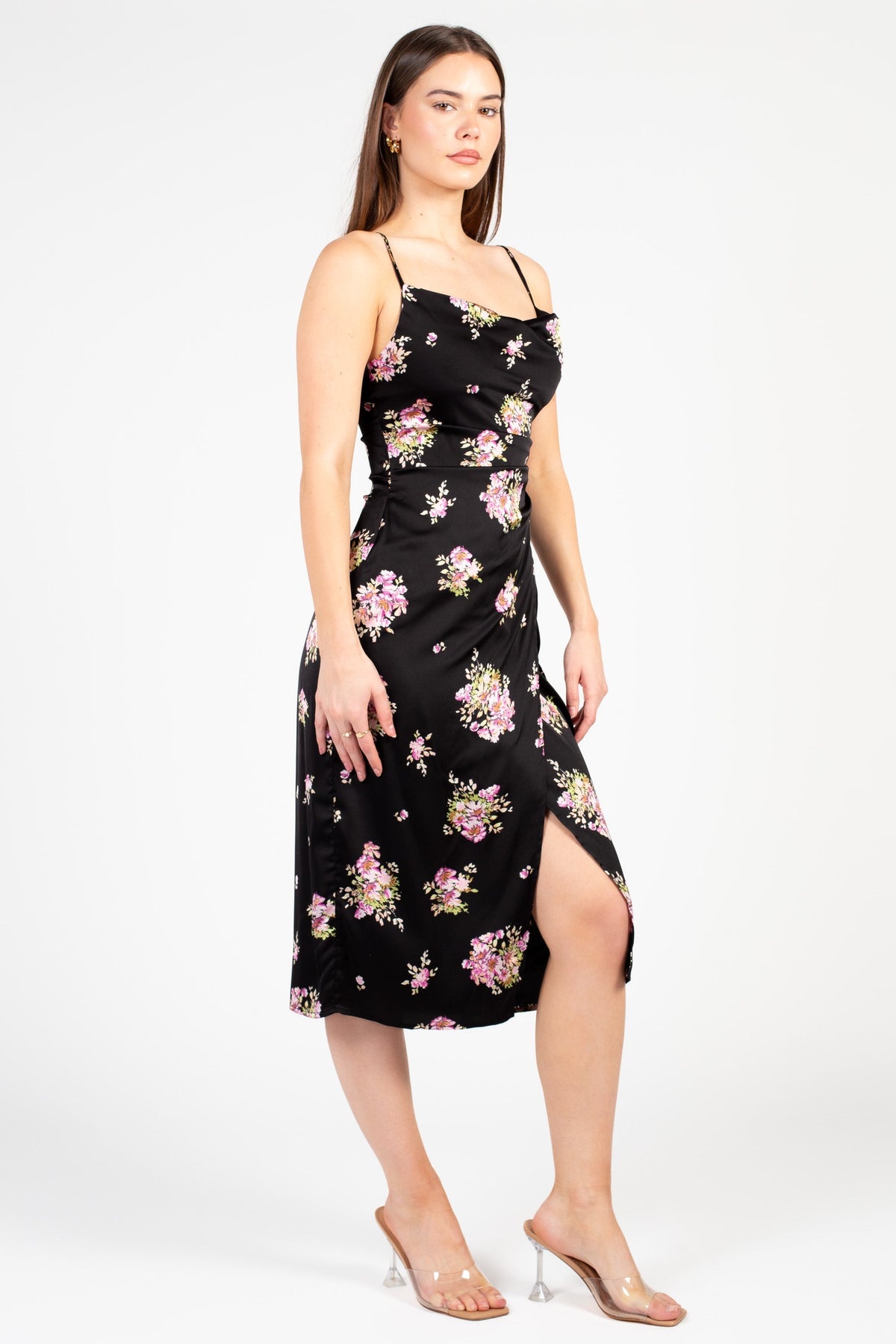 Clarisse Floral Midi Dress