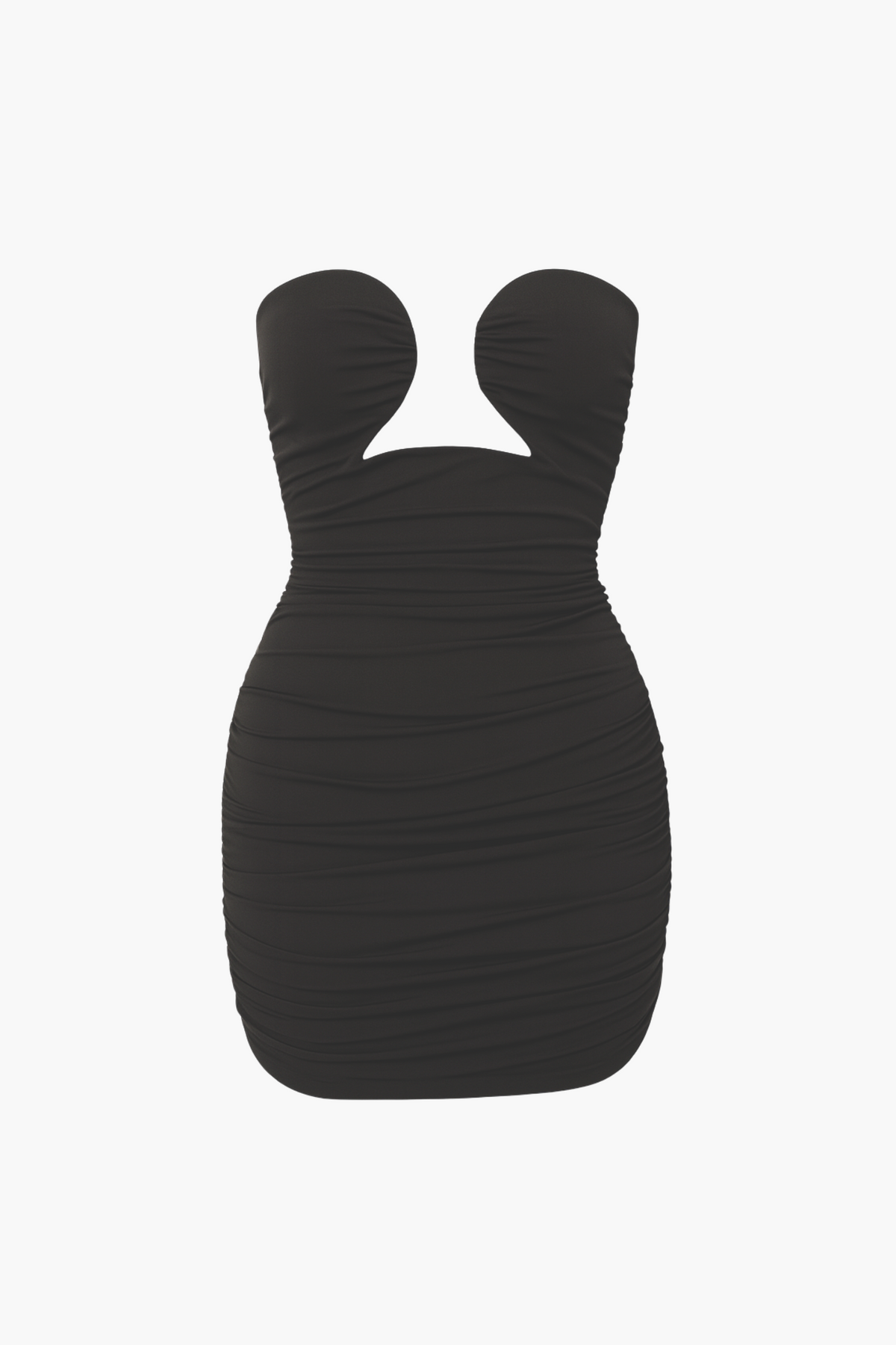 Kendra Strapless Cut Out Mini Dress