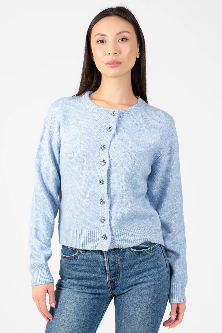 Lyla + Luxe® Aisha Crystal Cardigan