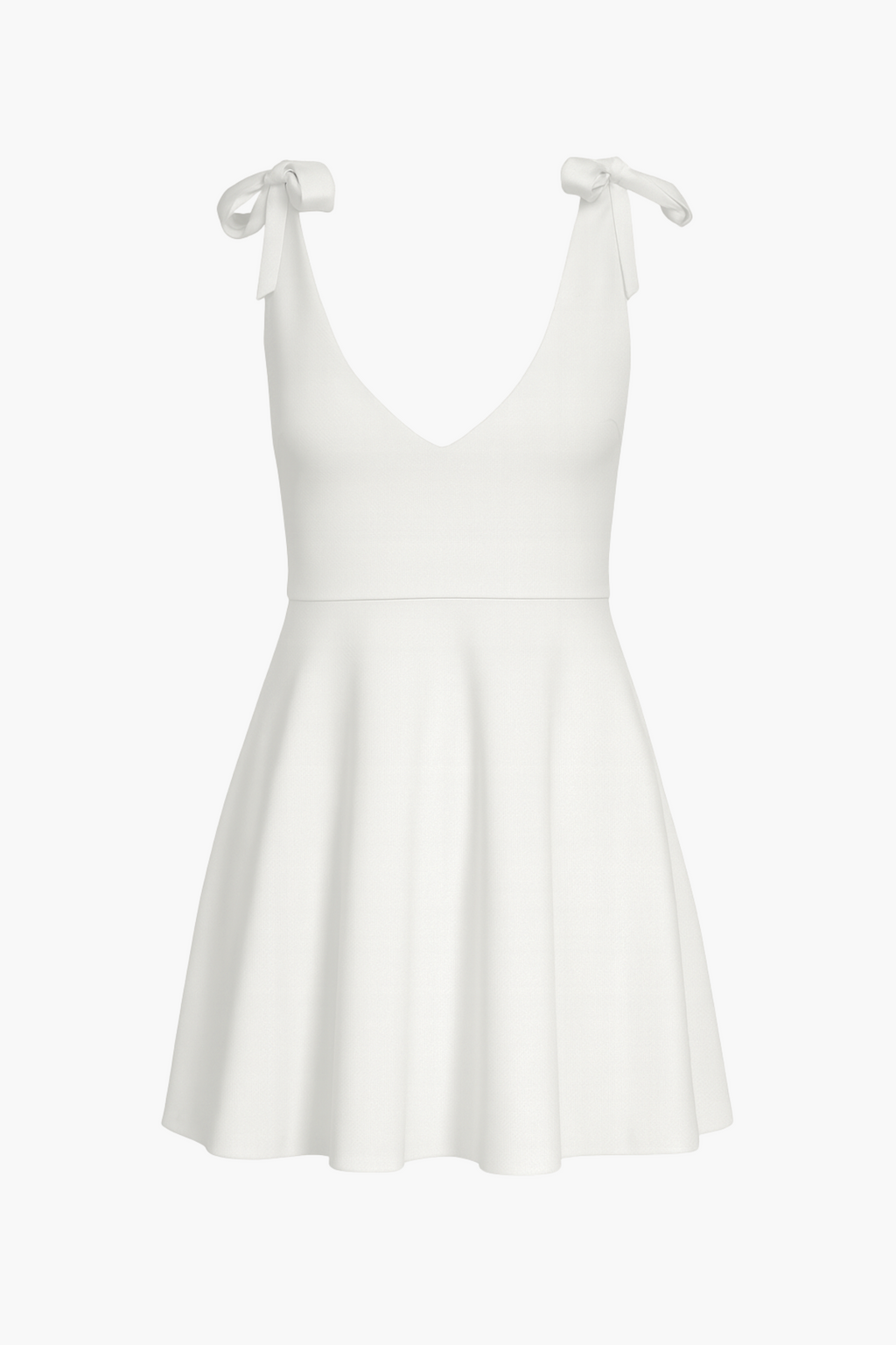 Gabriella Tie Shoulder Skater Mini Dress