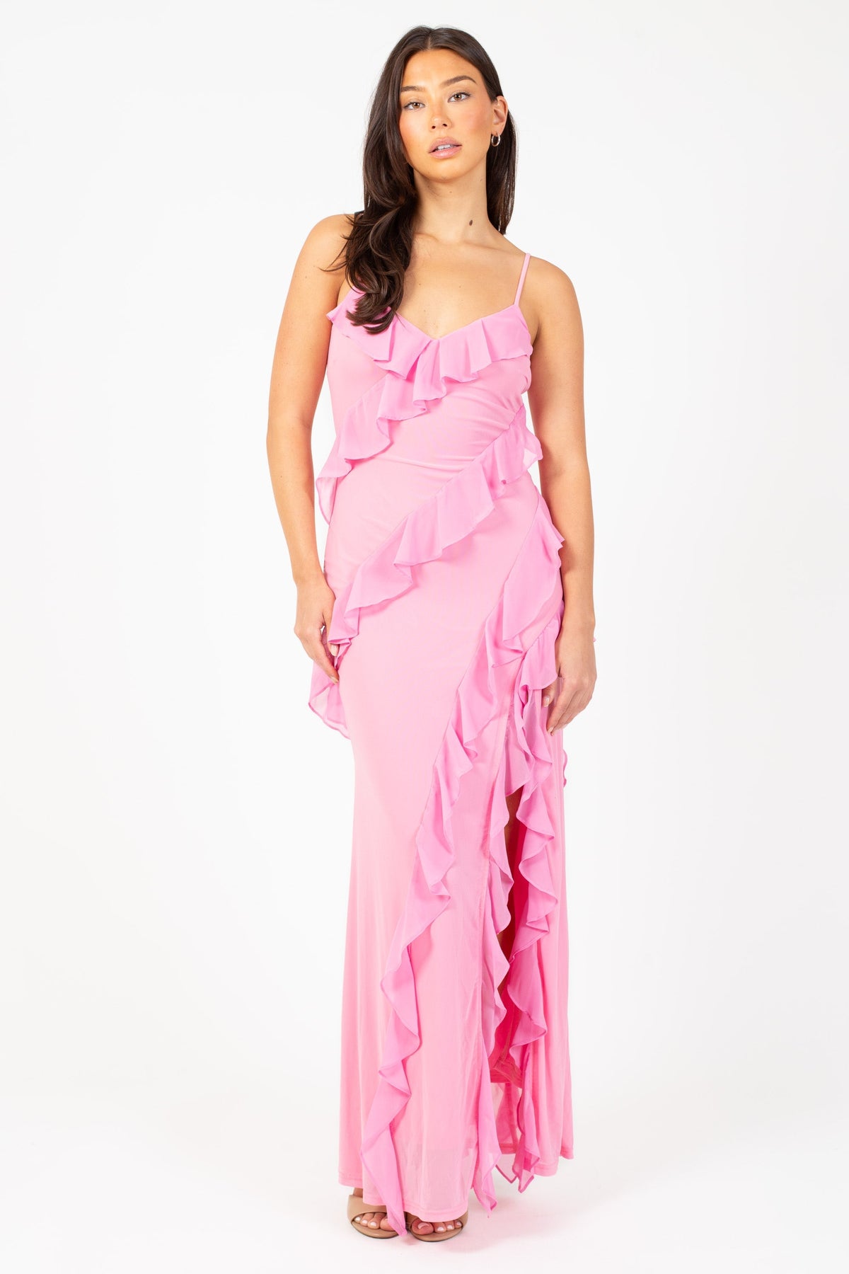 Aurora Ruffle Maxi Dress