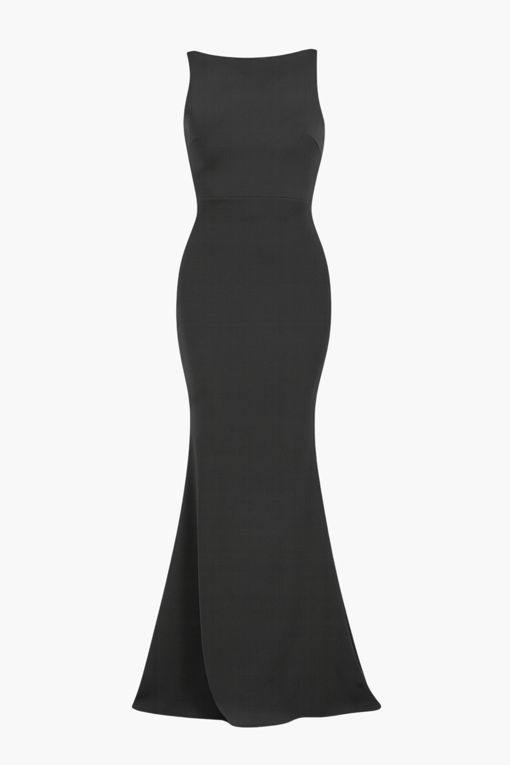 Posh Open Bow Back Mermaid Gown