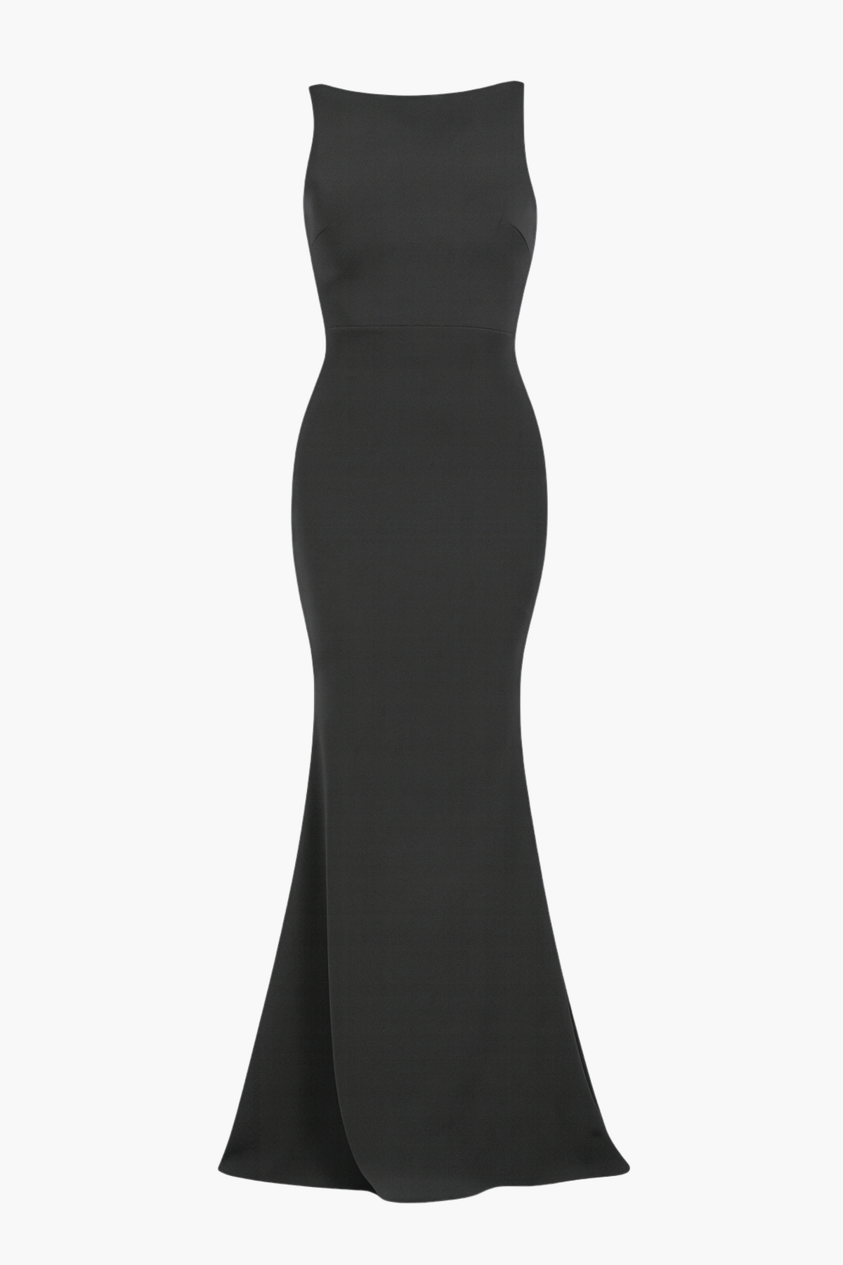 Posh Open Bow Back Mermaid Gown