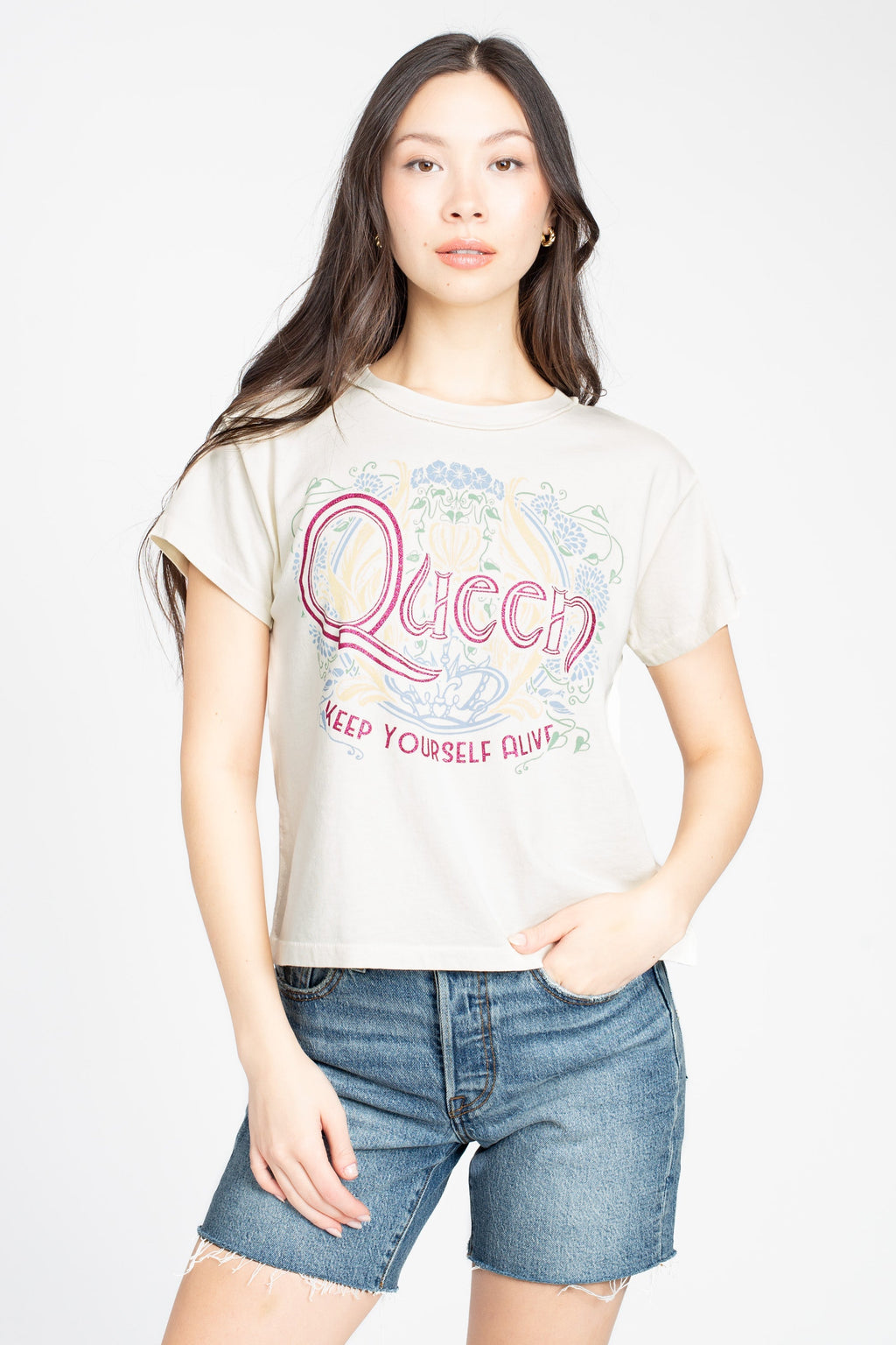 Queen Keep Yourself Alive Graphic Tee