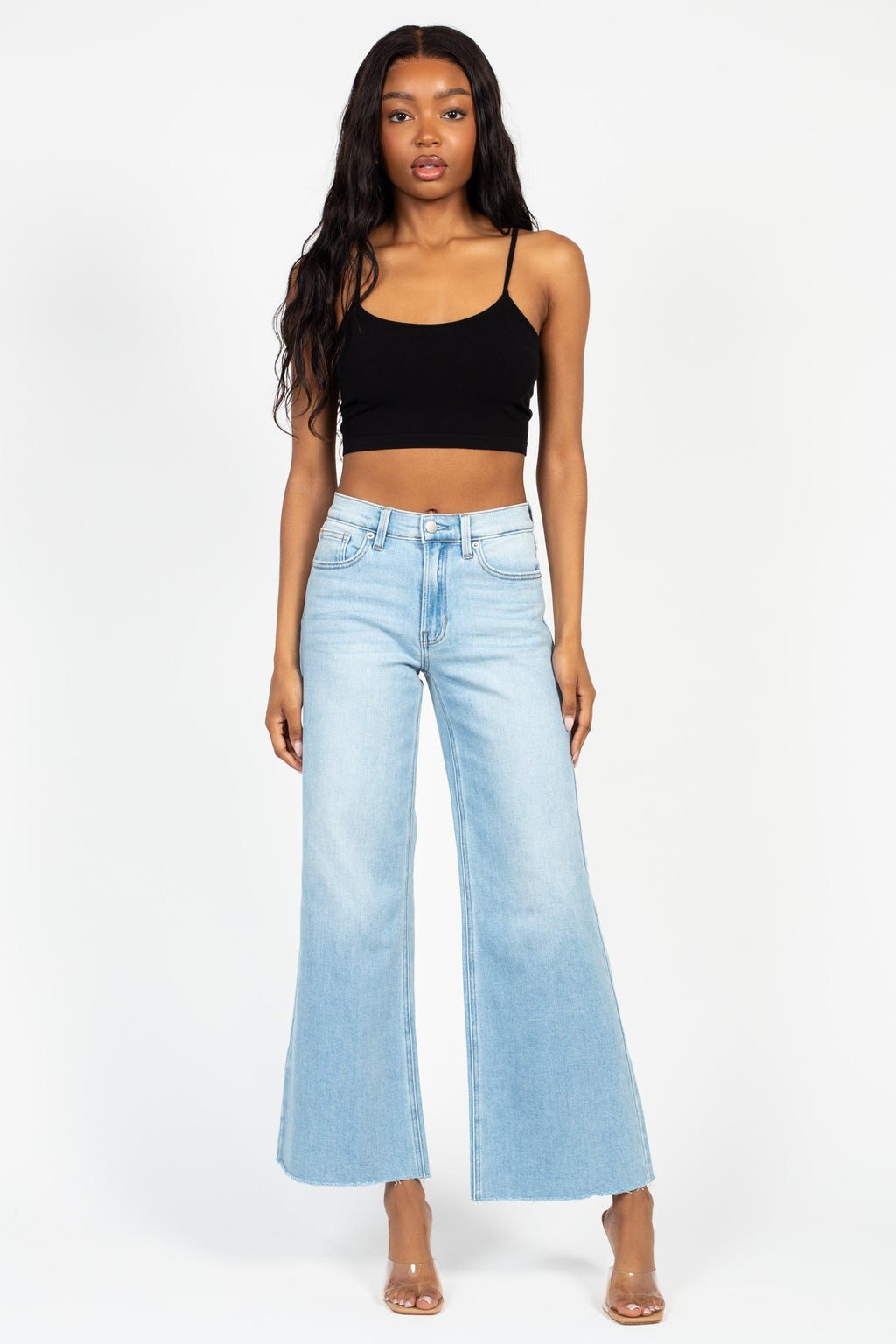 C'est Moi Crop Tank Top