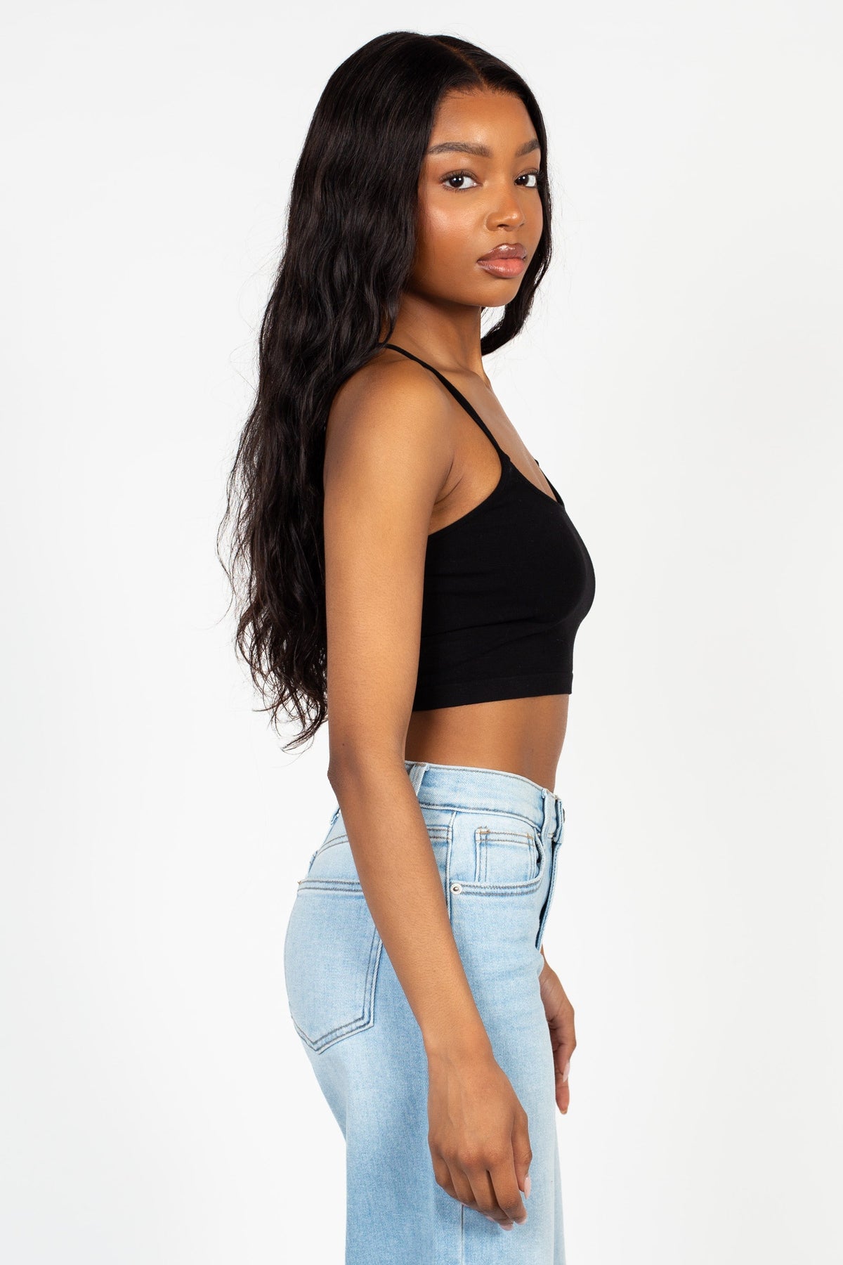 C'est Moi Crop Tank Top