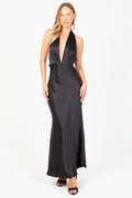 Serenity Halter Neck Maxi Dress