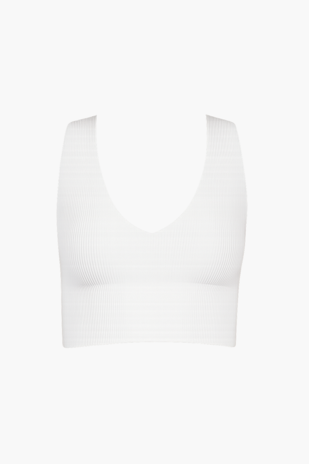 Nikibiki Ribbed Deep V Tank Top