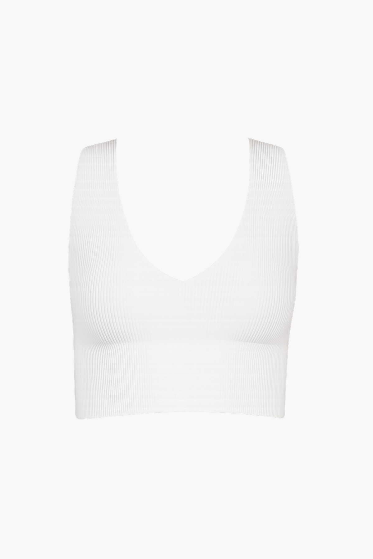 Nikibiki Ribbed Deep V Tank Top
