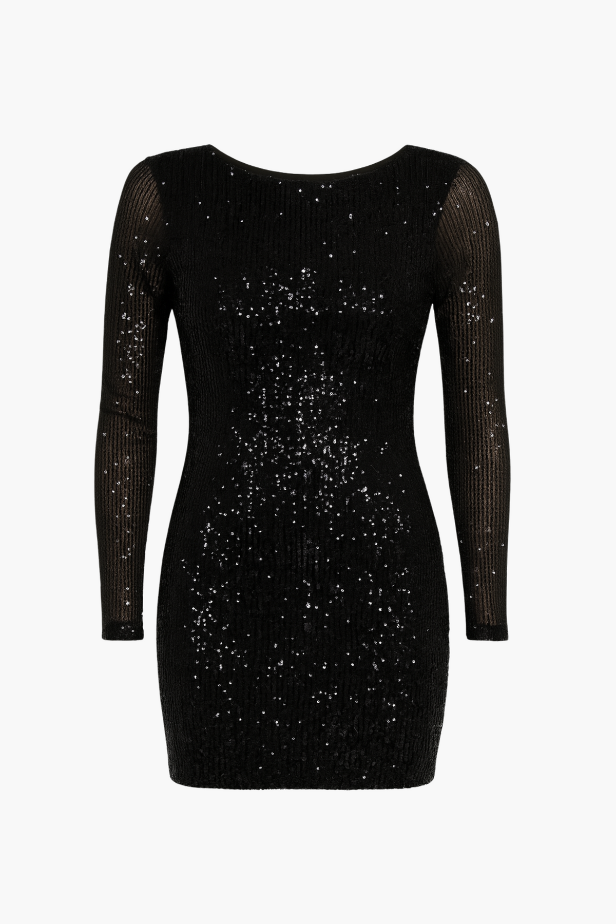 Little Monster Backless Sequin Mini Dress