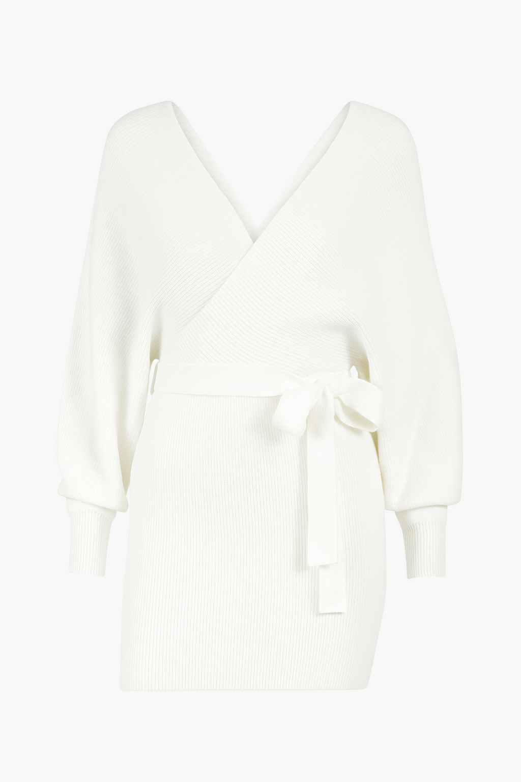 Valentina Tie Waist Sweater Dress