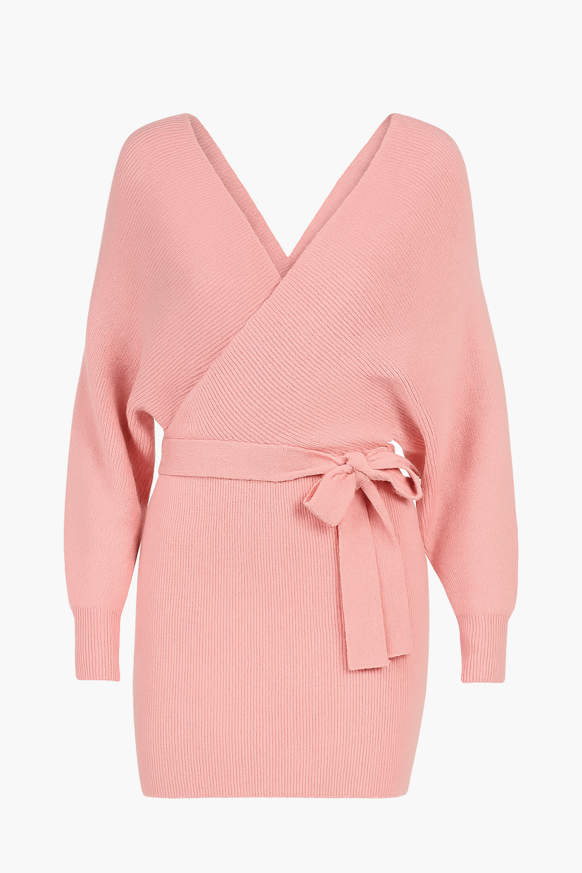Valentina Tie Waist Sweater Dress