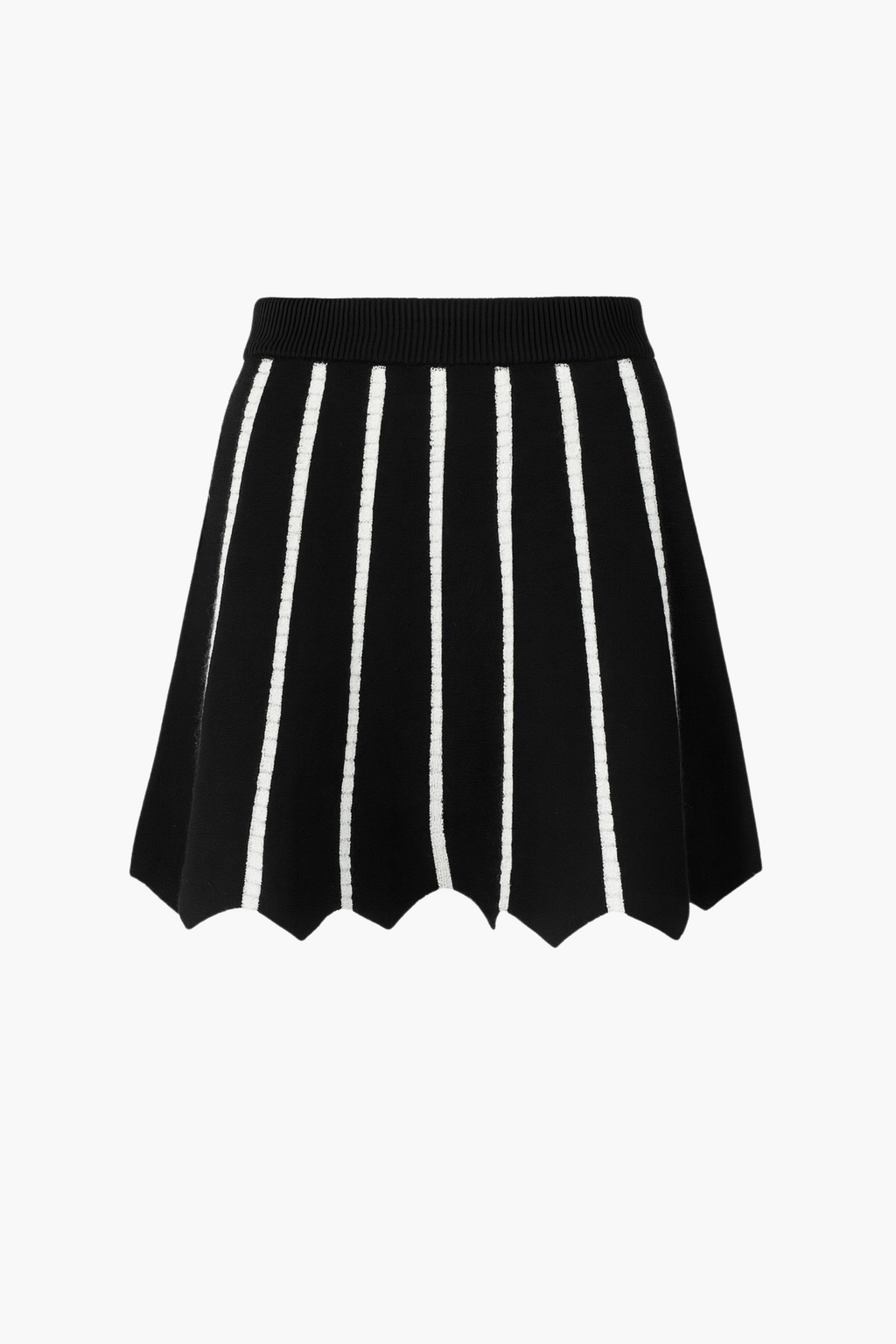 Elsie Striped Knit Mini Skirt