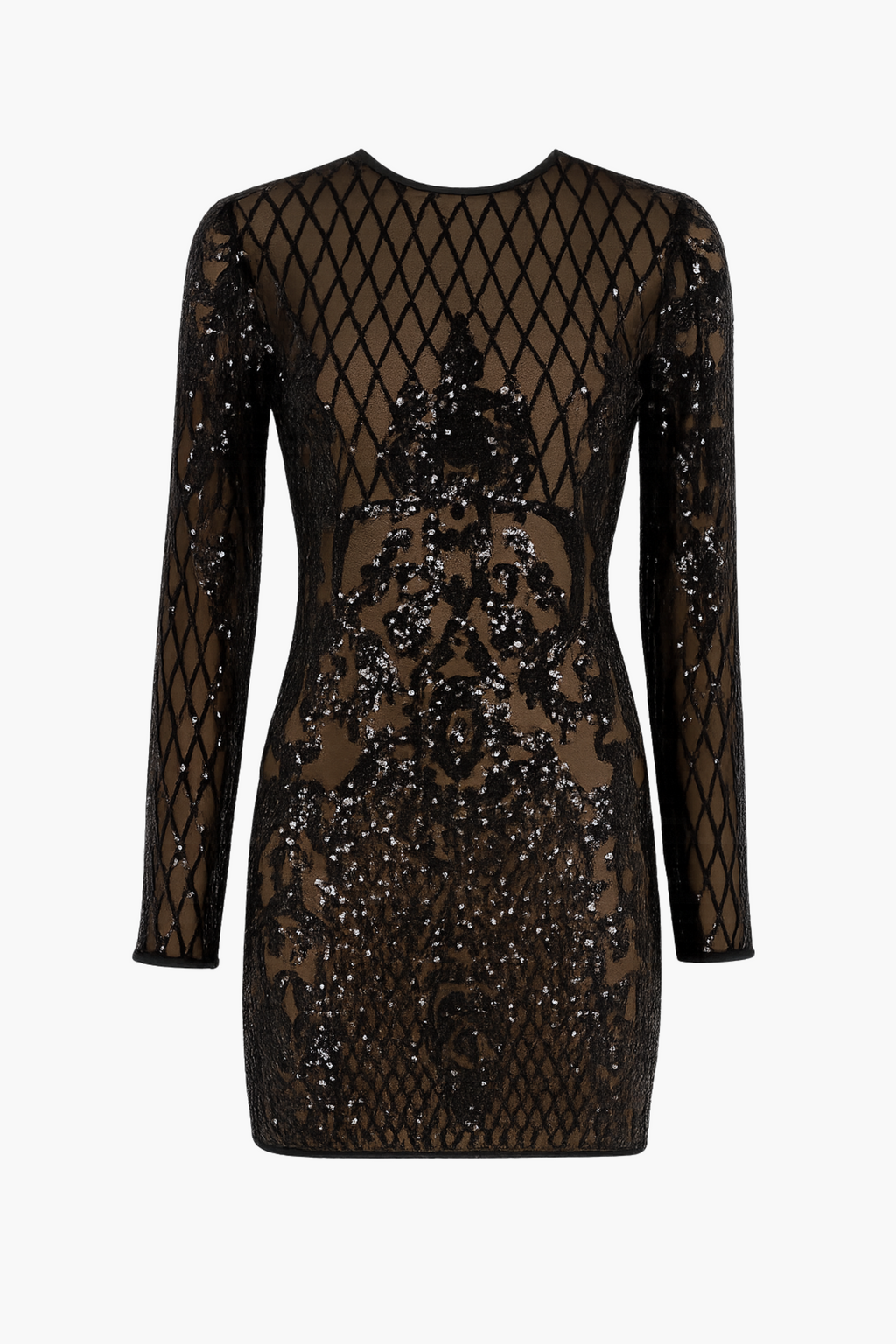 Florence Open Back Sequin Mini Dress