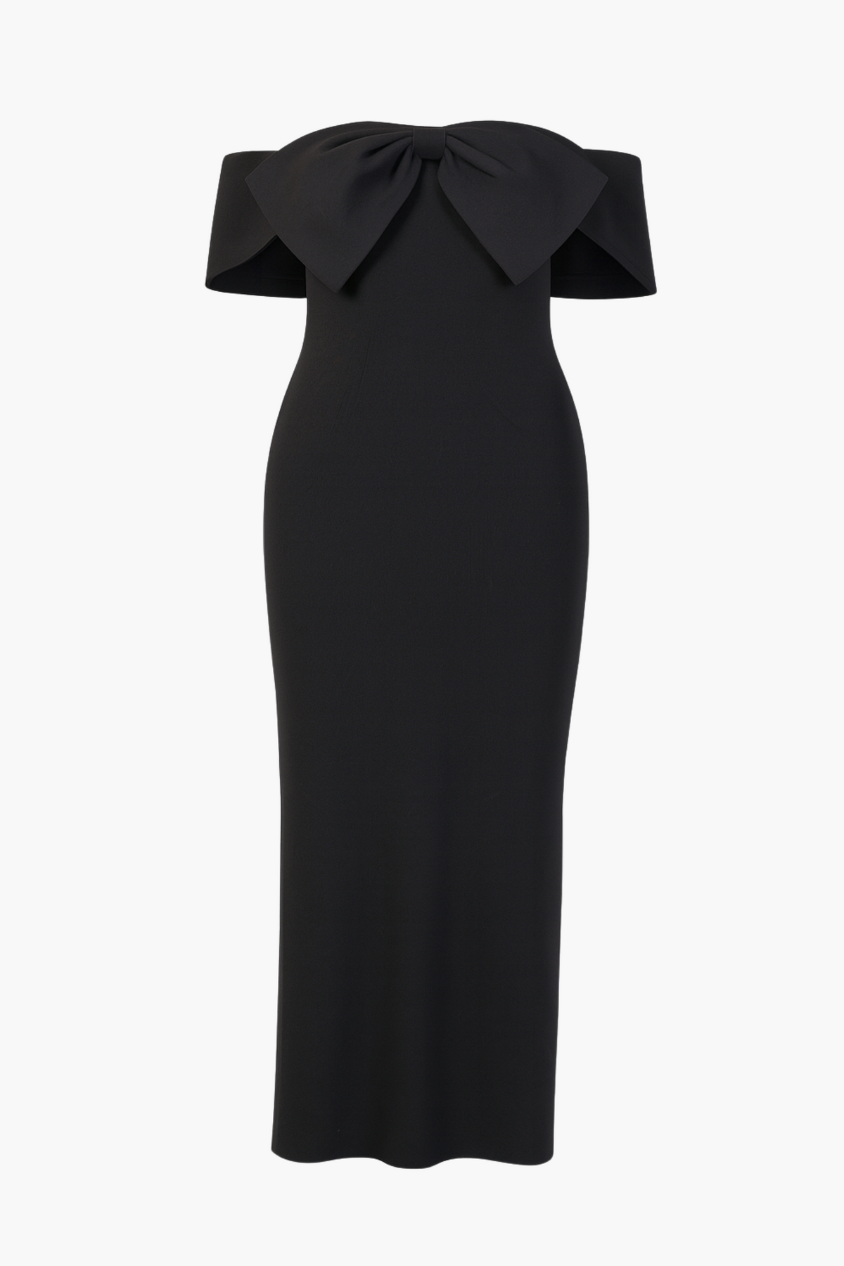 Xanthe Bow Detail Midi Dress