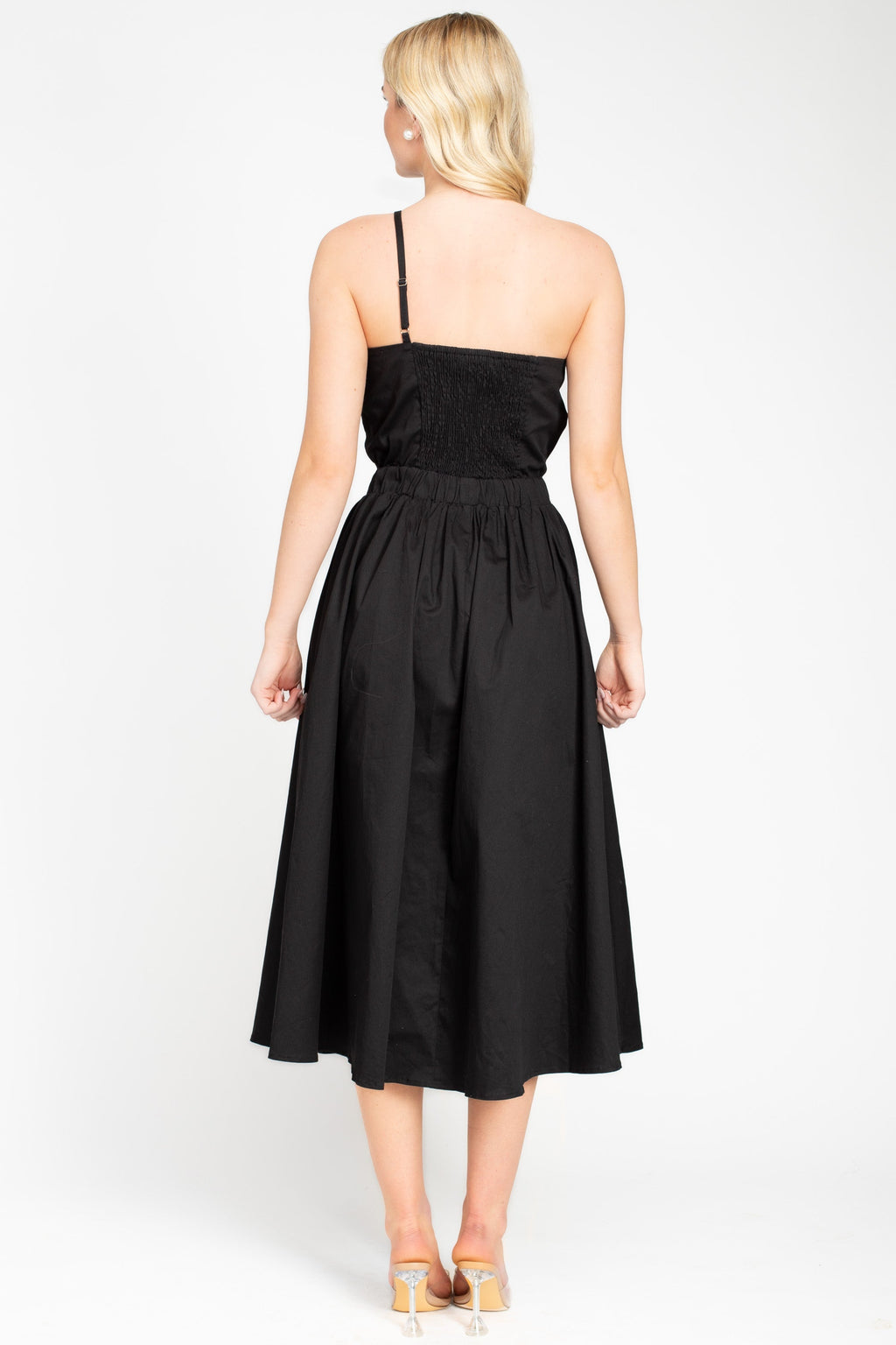 Odette Knot Twist Midi Dress