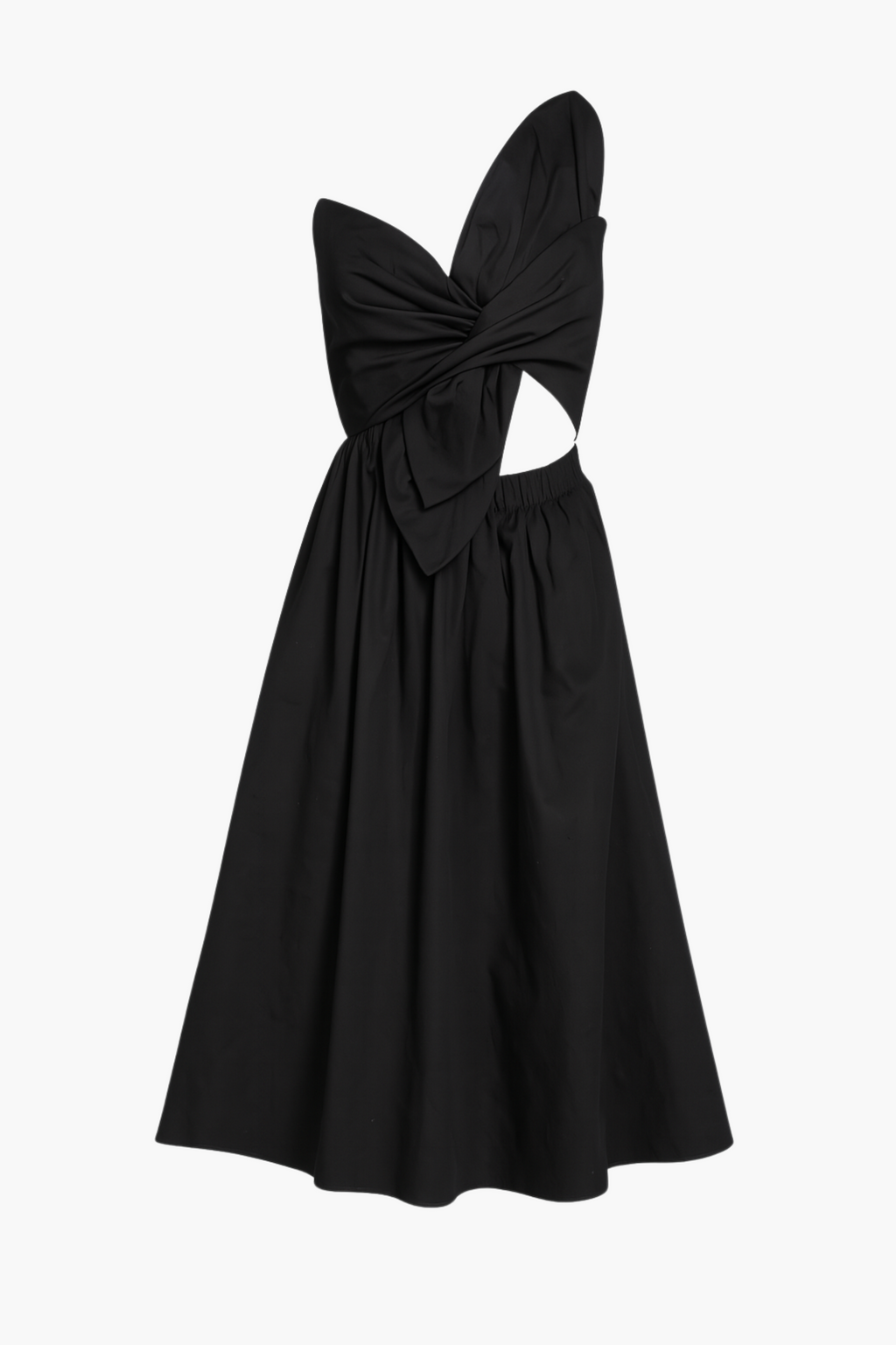 Odette Knot Twist Midi Dress