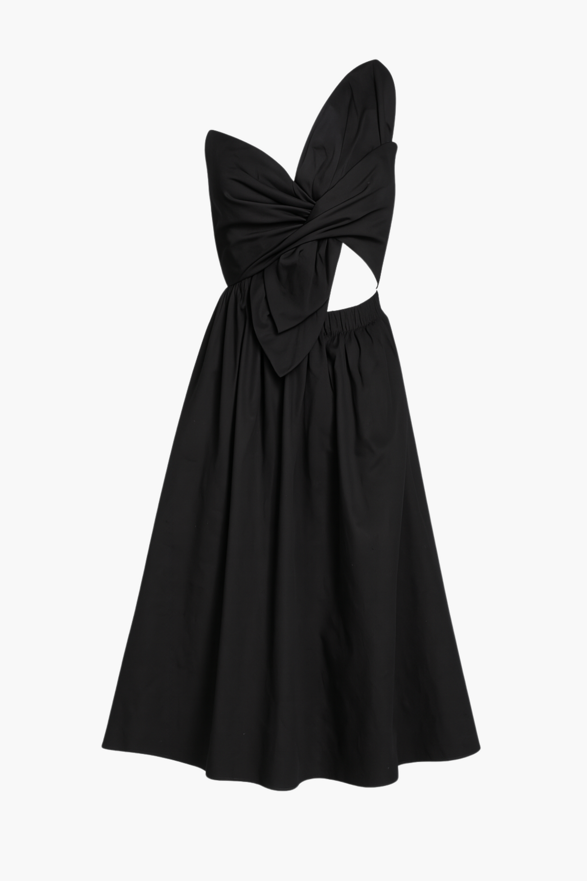 Odette Knot Twist Midi Dress