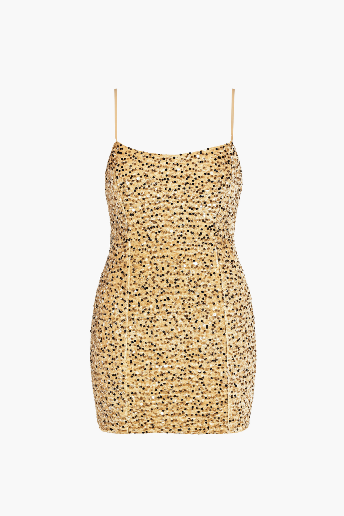 Nina Velvet Sequin Mini Dress
