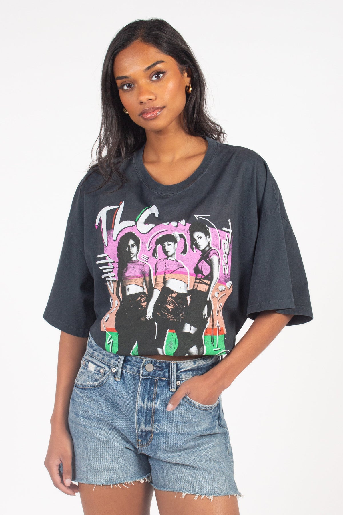 Just Black Denim Vintage Aline Short
