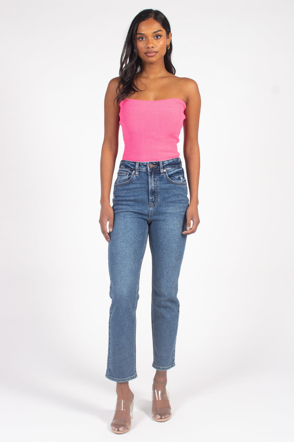 Just Black Denim Classic Slim Straight Jeans