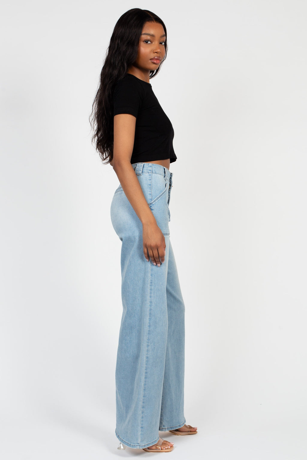 Just Black Denim Flare Jeans