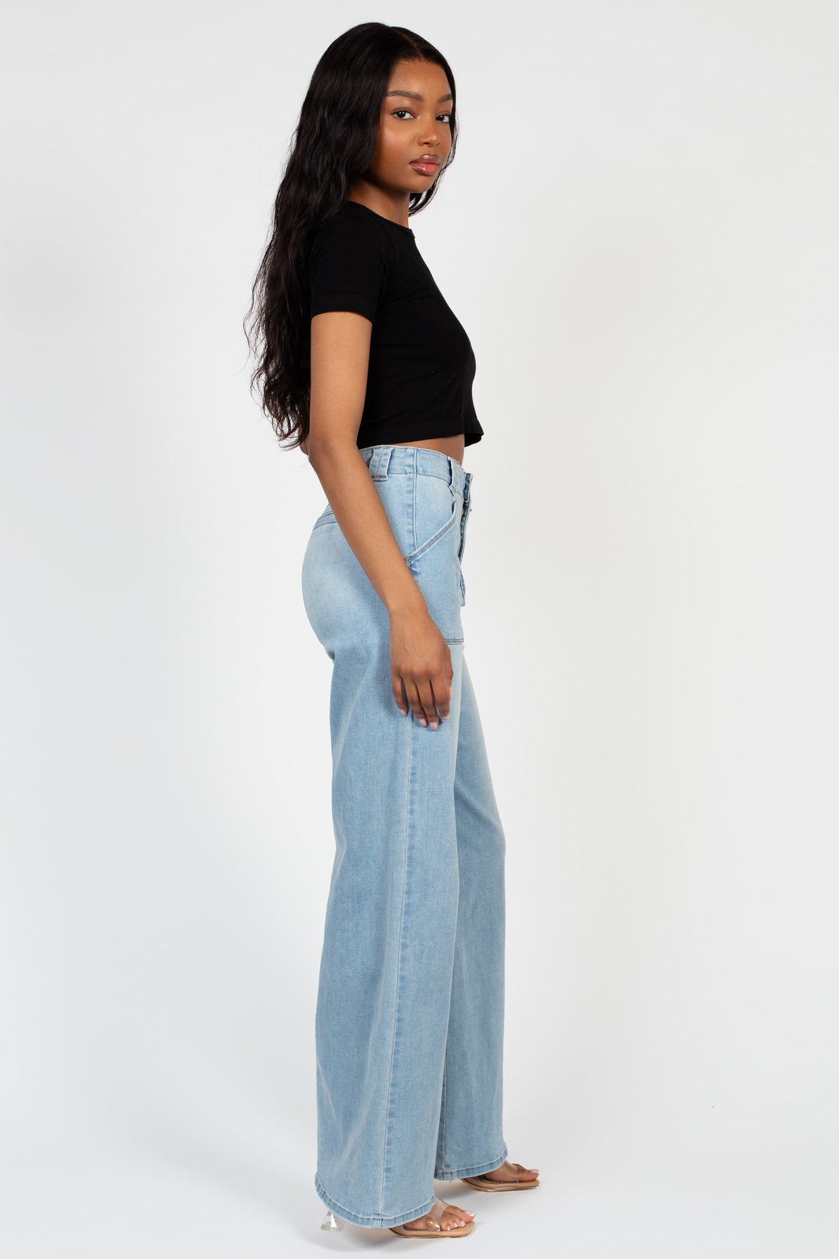 Just Black Denim Flare Jeans