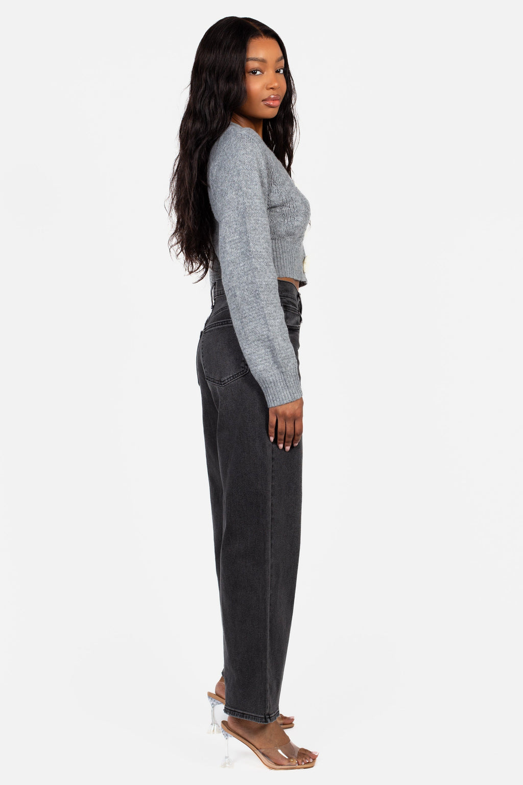 Just Black Denim Relaxed Vintage Straight Jeans