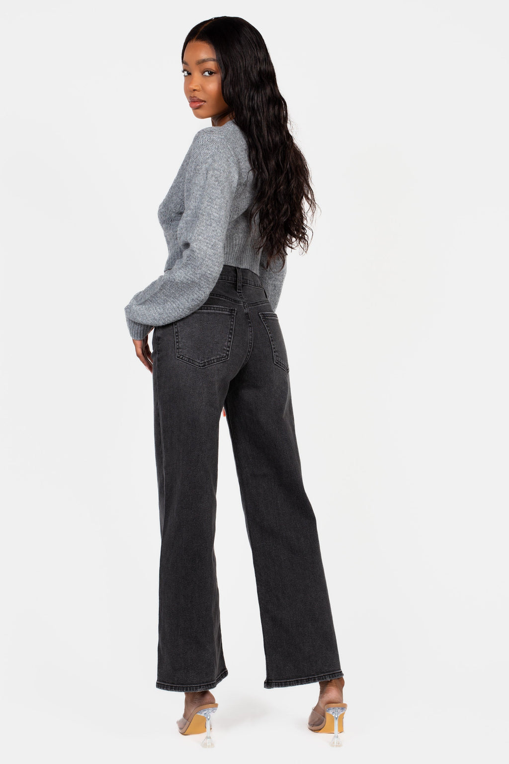 Just Black Denim Relaxed Vintage Straight Jeans