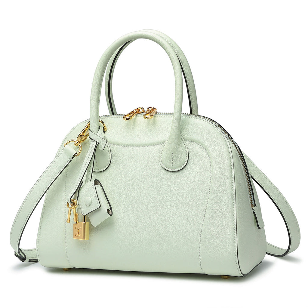 Handmade Leather Shell Tote Bags