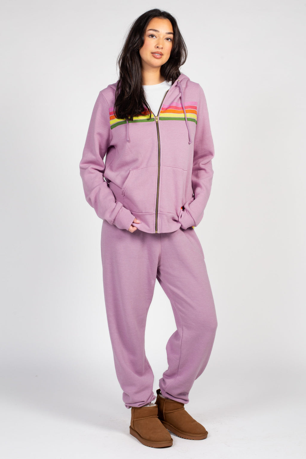 Aviator Nation® 5 Stripe Hoodie