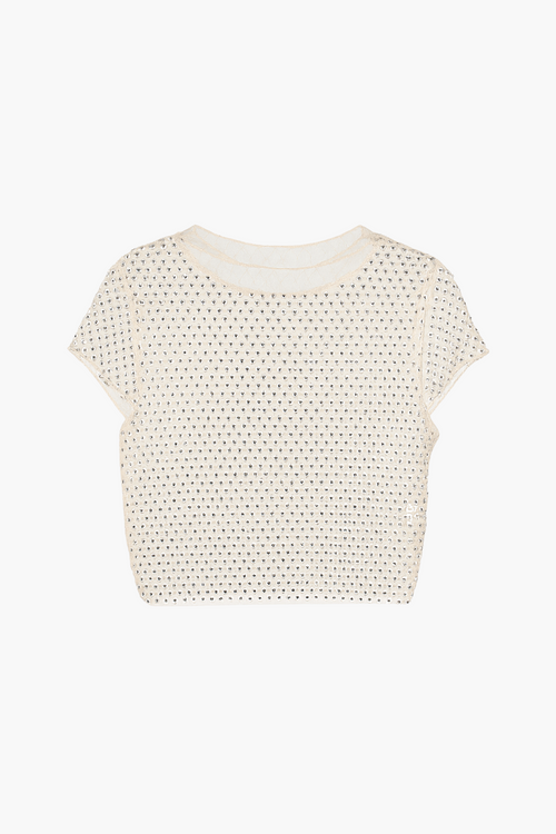 Alexa Embellished Crop Top