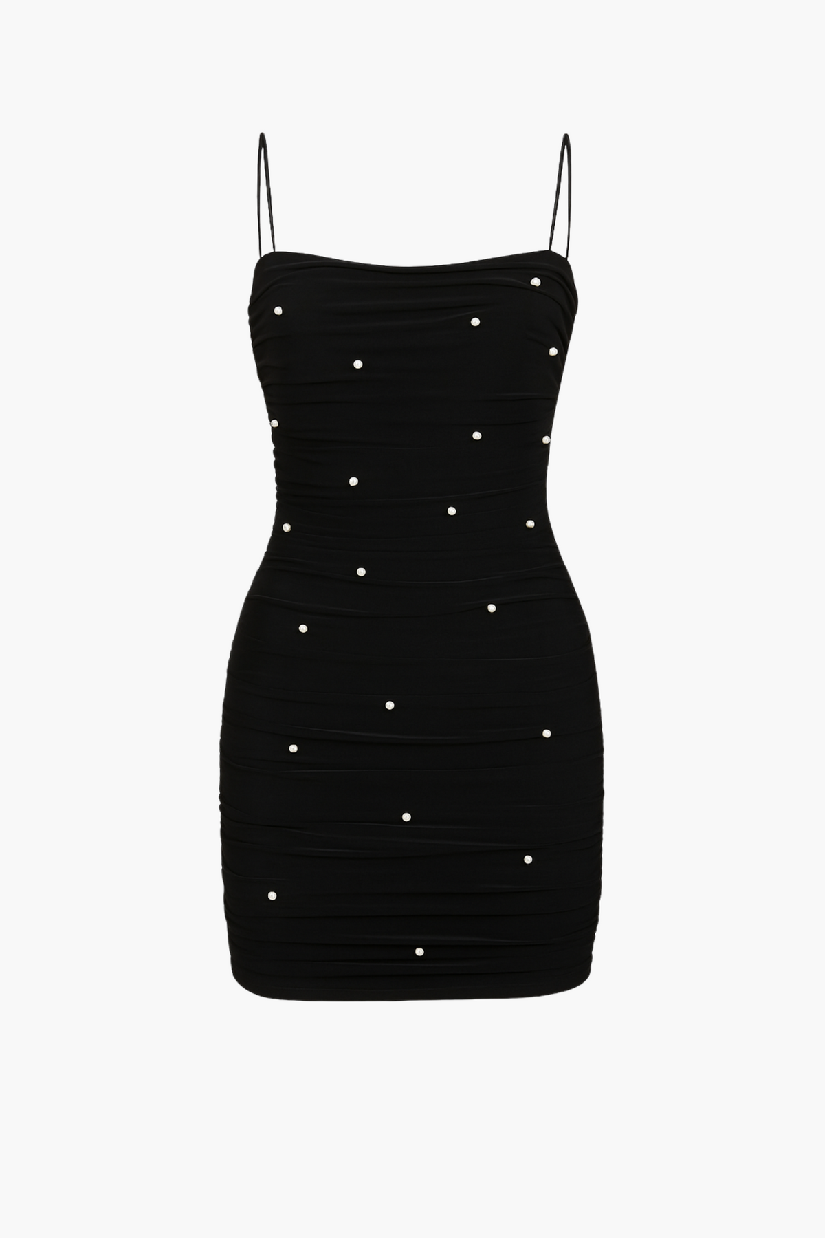 Remi Pearl Embellished Mini Dress