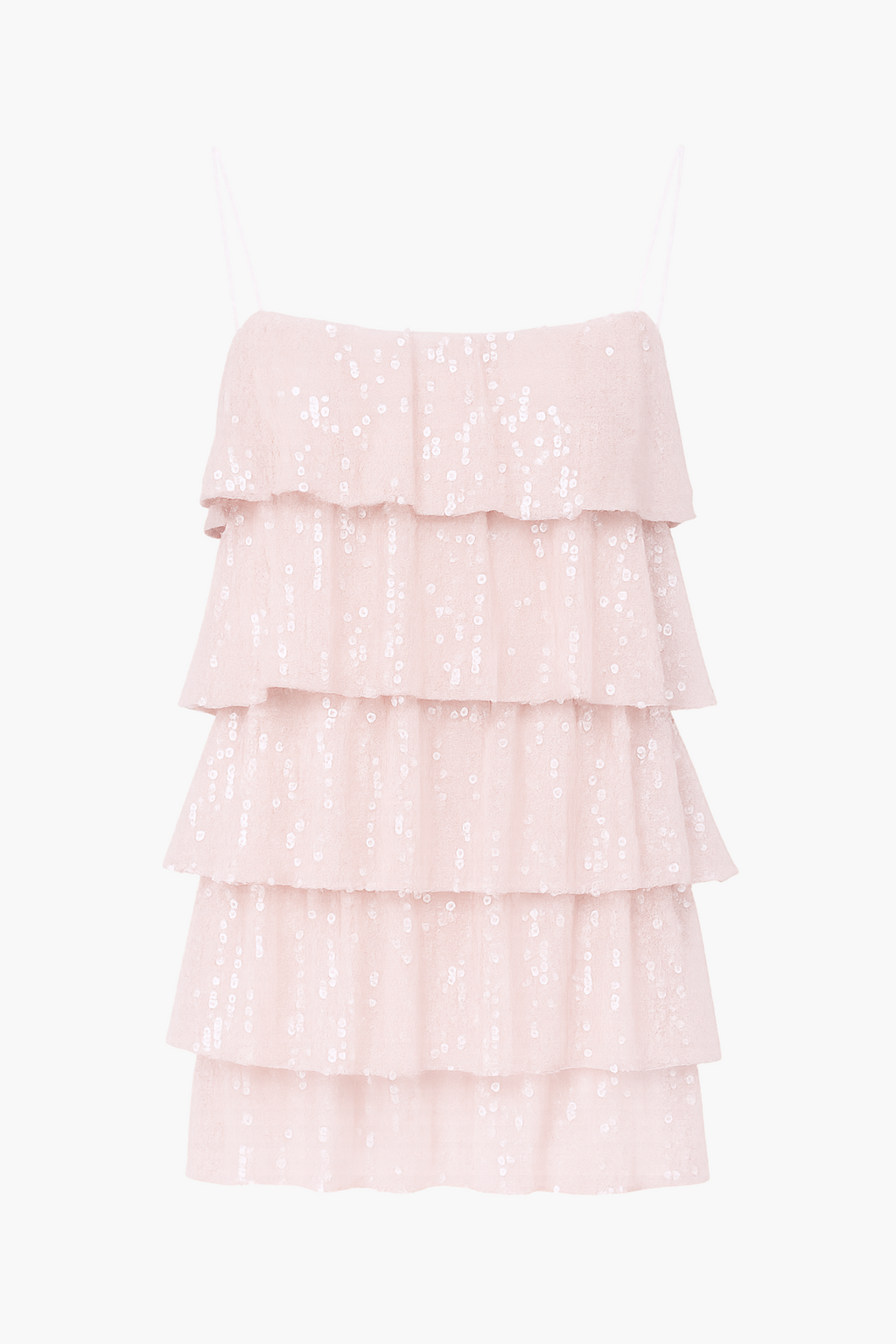 Afterglow Sequin Layered Mini Dress