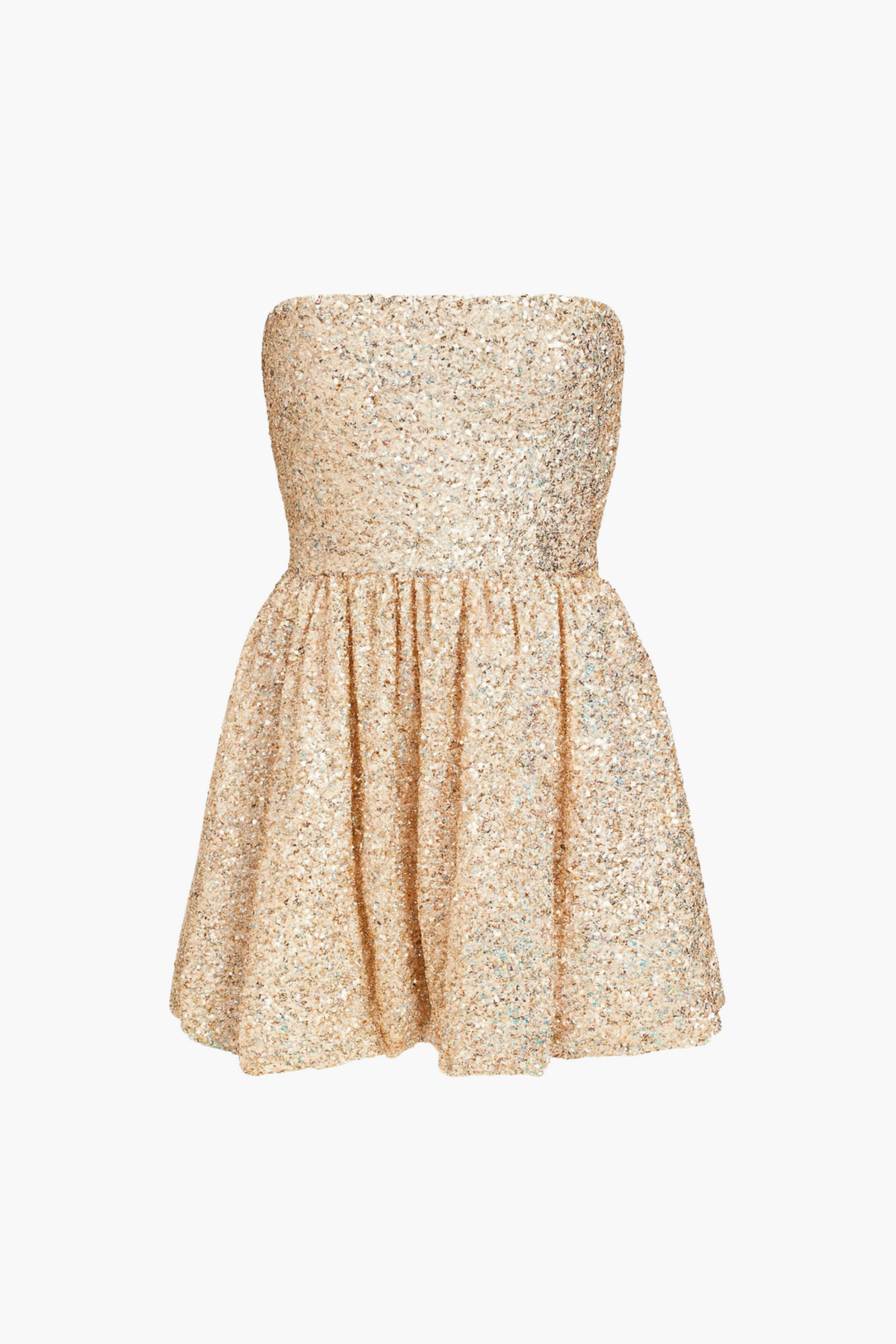 Luxe Sequin Bubble Mini Dress