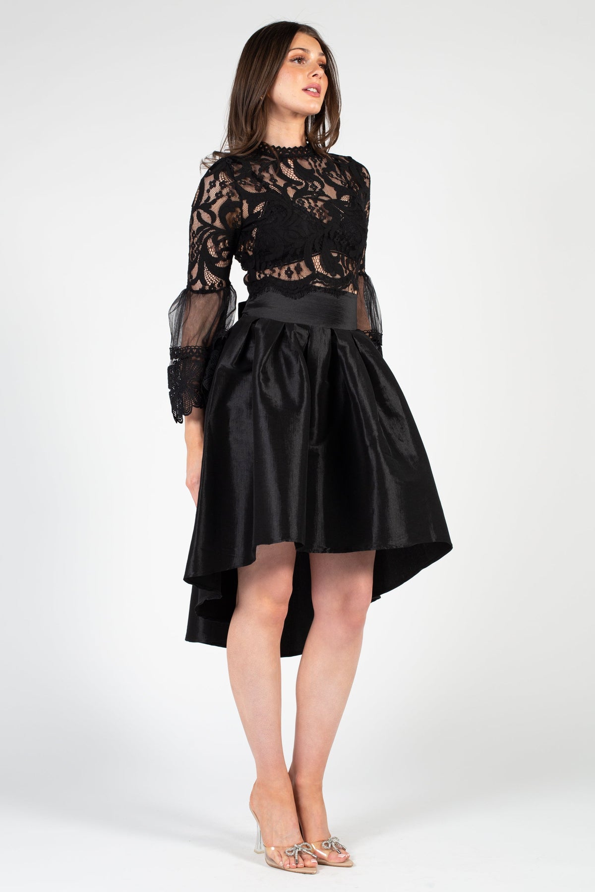 Addison Lace Bell Sleeve Blouse