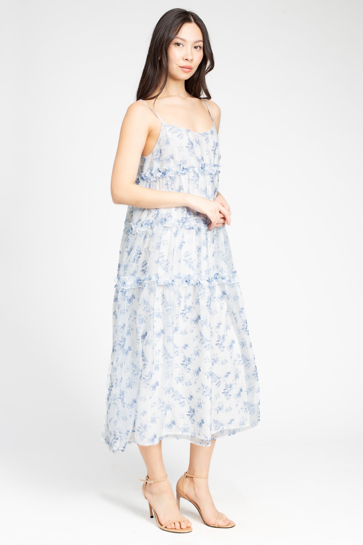 Elysia Floral Midi Dress