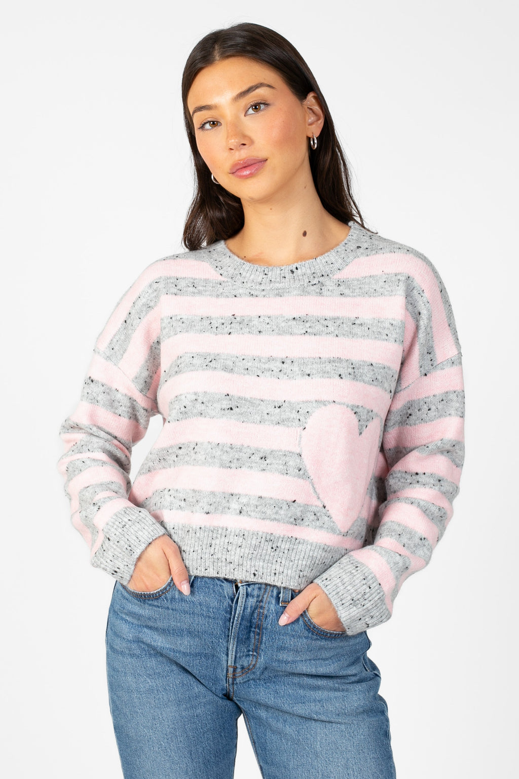 Lyla + Luxe® Jessie Fleck Sweater