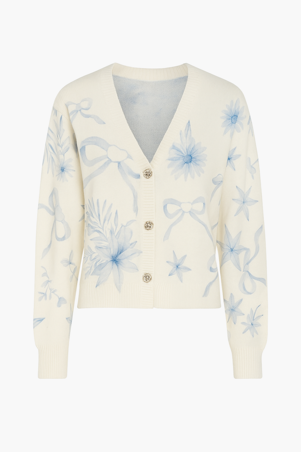 Lyla + Luxe® Kailiebow Cardigan