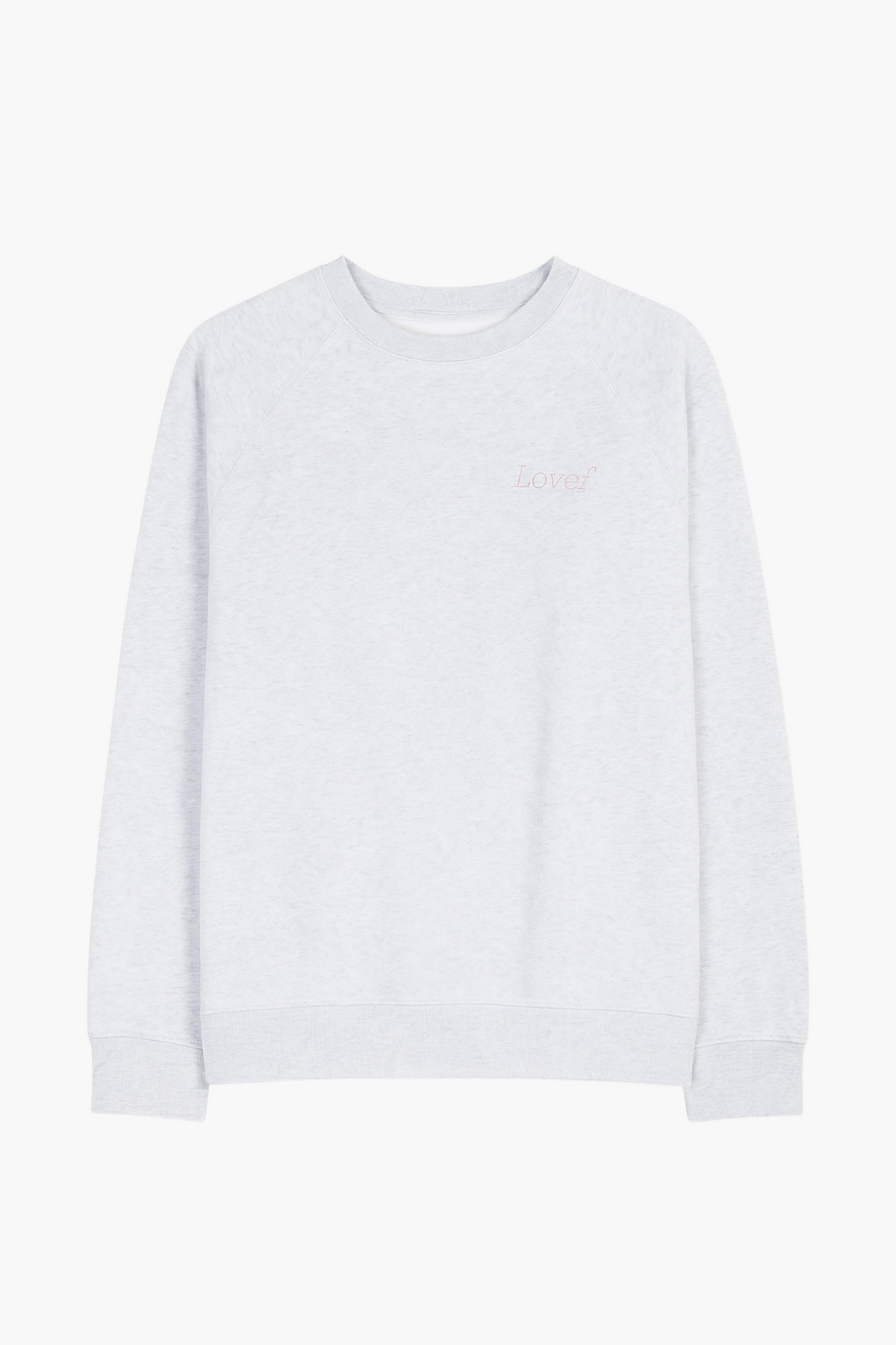Brunette The Label 'Lover' Embroidered Crewneck