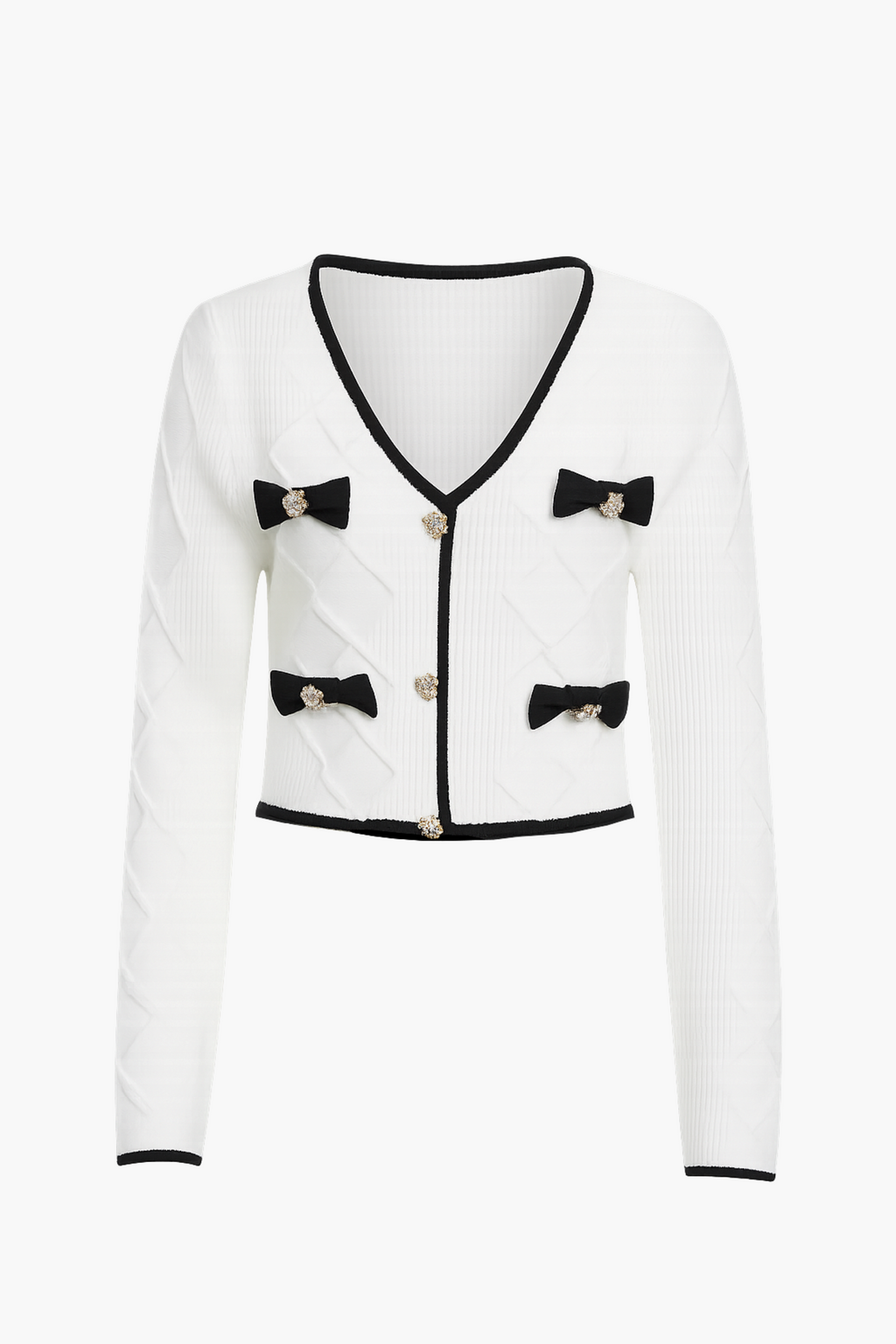 Noelle Jeweled Bow Sweater