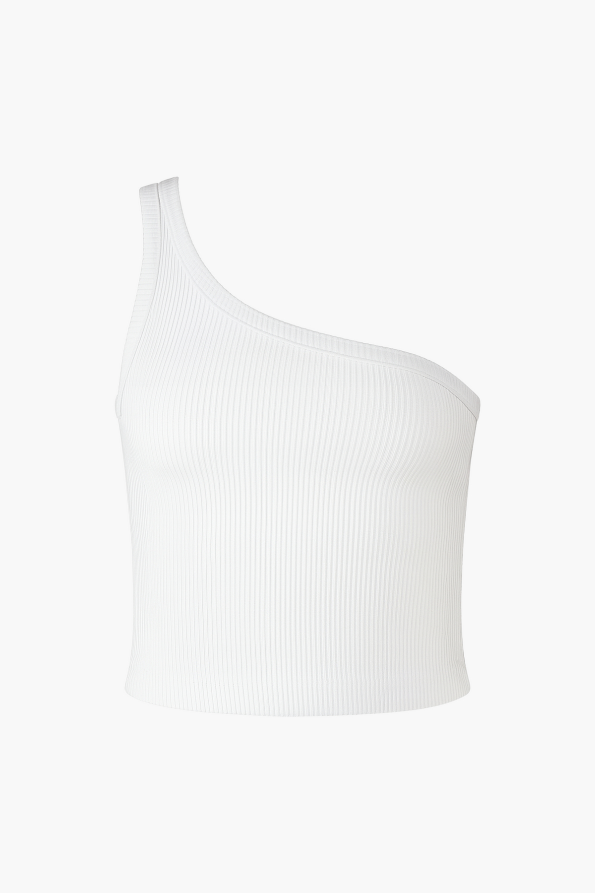 Nikibiki Ribbed One Shoulder Crop Top