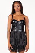 Venus Leather Bustier