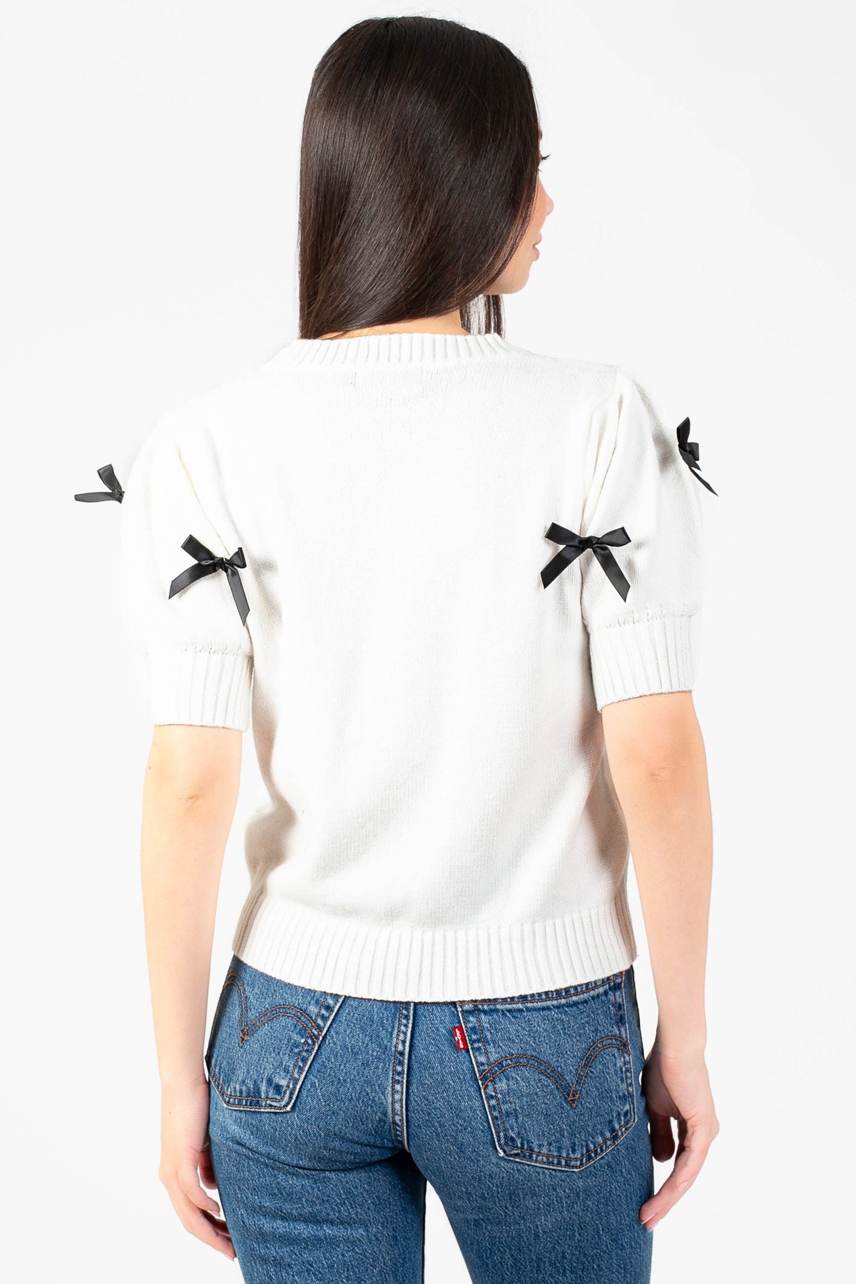 Lois Mini Bow Sweater