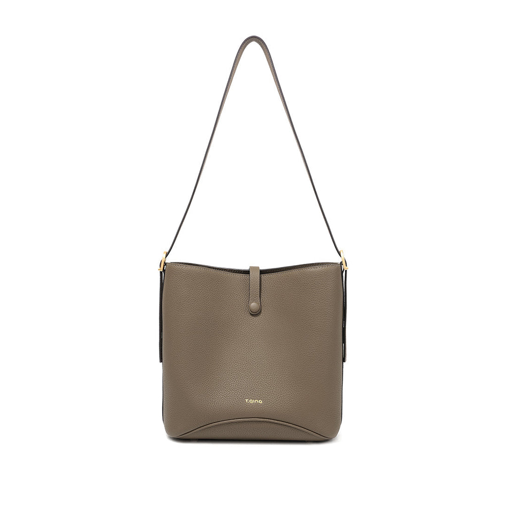 Handmade Leather Bucket Bag