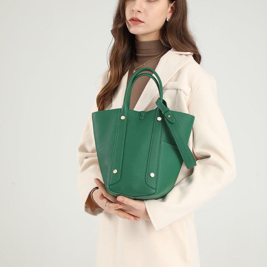 Handmade Leather Tote Bag (Special Colors)
