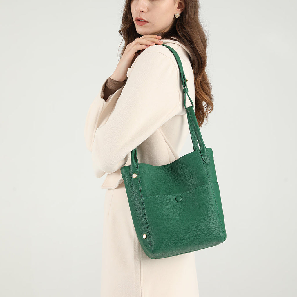 Handmade Leather Tote Bag (Special Colors)